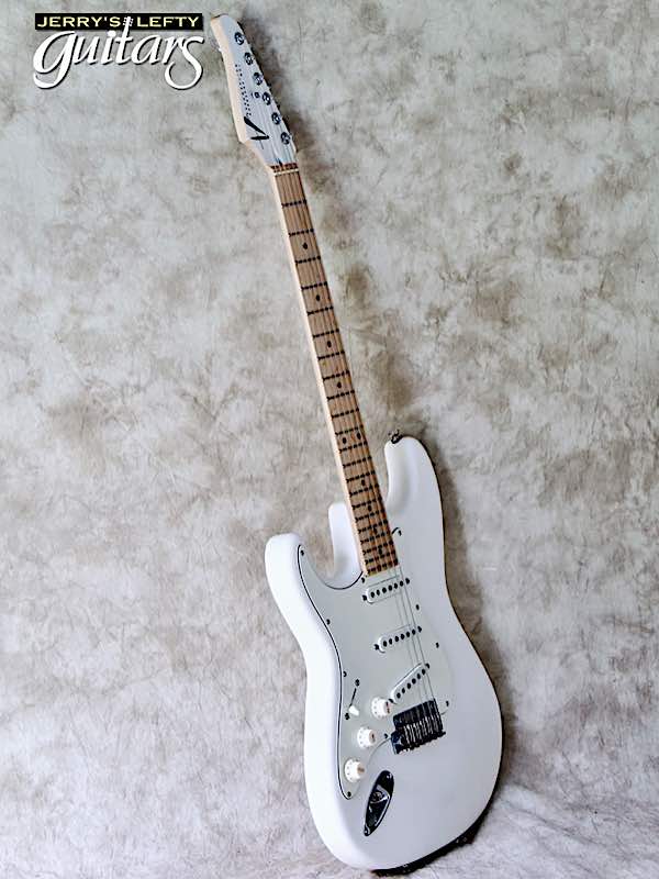 sale guitar for lefthanders new electric Anderson Shorty Icon Classic Shorty Arctic White No.042 Side View
