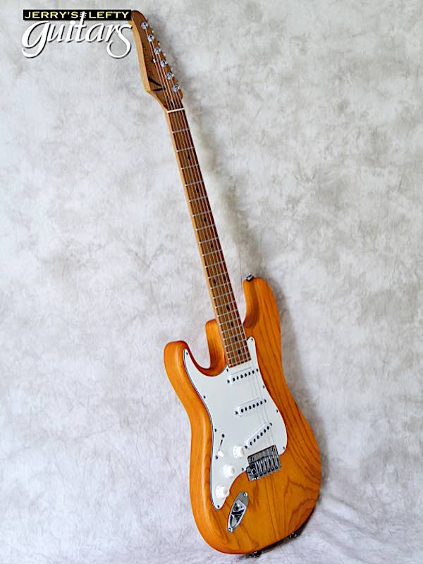 sale guitar for lefthanders new electric Anderson Icon Classic Shorty Trans Orange No.422 Side View