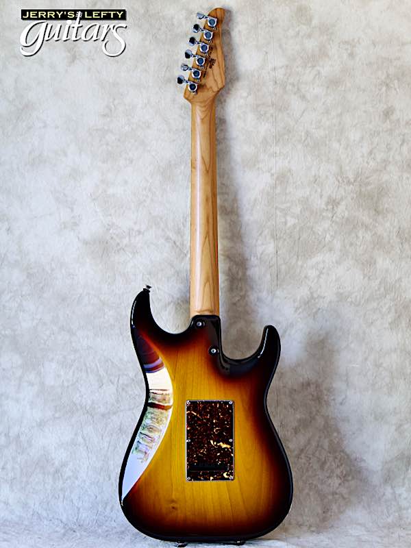 sale guitar for lefthanders new electric Anderson Classic Shorty 3 Color Burst No.922 Back View