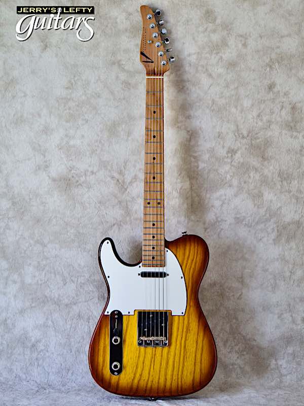 sale guitar for lefthanders new electric Anderson T Icon Dark Honey Burst No.523 Front View