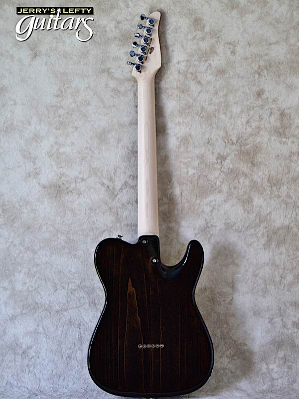 sale guitar for lefthanders new electric Anderson T Icon Rustic Brown Edgeburst No.521 Back View