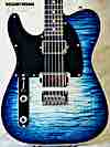 Sale left hand guitar new electric Anderson Top T Classic Super Natural Deep Ocean Blue No.222