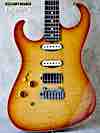Sale left hand guitar new electric Asher S Custom Faded Cherry Burst No.307