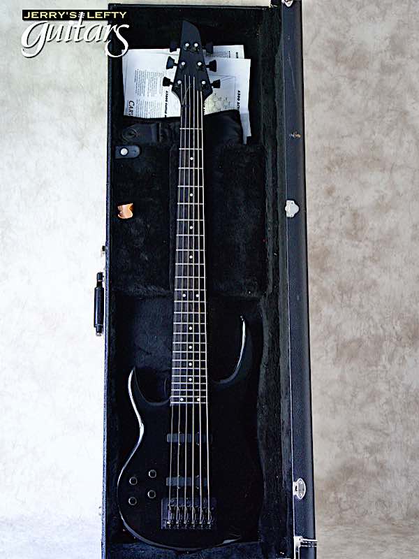 sale guitar for lefthanders  used electric 1990s Carvin LB76 Black 6 string No.251 Case View