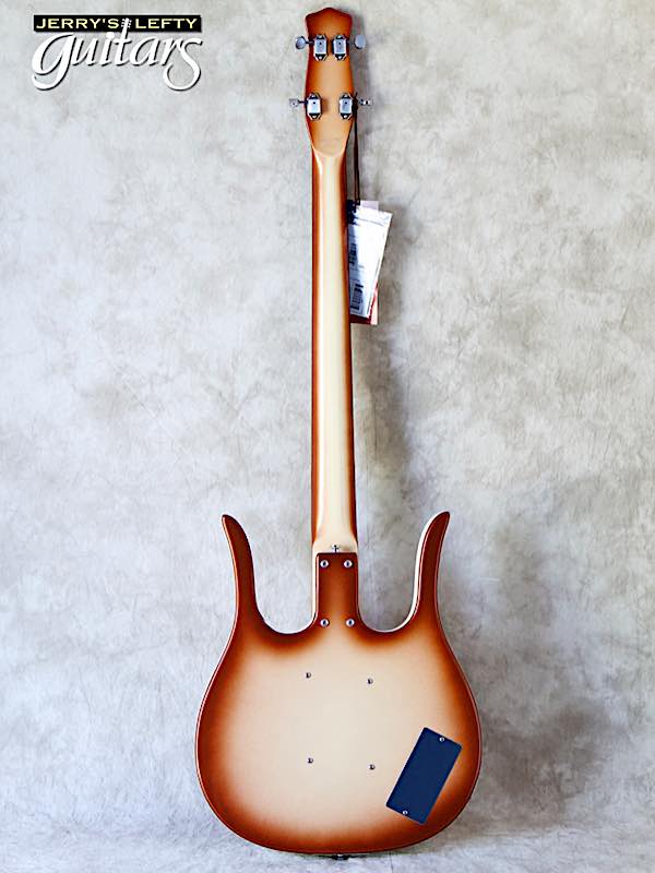 sale guitar for lefthanders new electric Danelectro Longhorn Bass Copperburst No.771 Back View