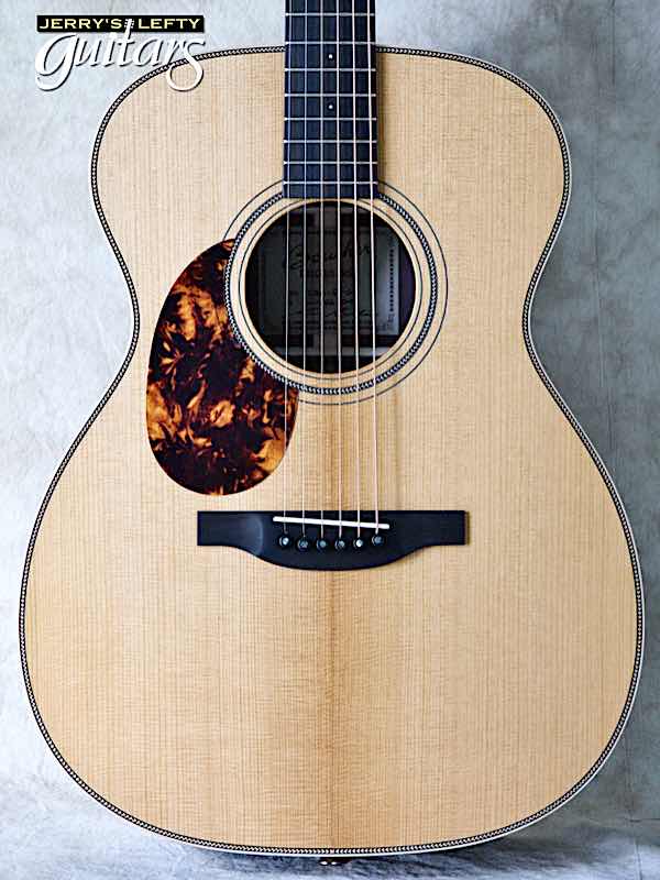 sale guitar for lefthanders new acoustic Boucher BG-51G Torrefied Adirondack/Indian Rosewood No.446 Close-up View