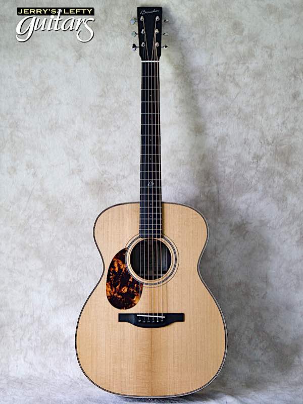 sale guitar for lefthanders new acoustic Boucher BG-51G Torrefied Adirondack/Indian Rosewood No.446 Front View