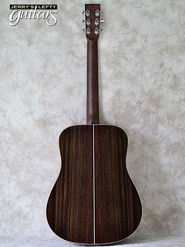 sale guitar for lefthanders new Boucher BG-52-G Torrefied Adirondack-Rosewood Dreadnought No.236 Back View