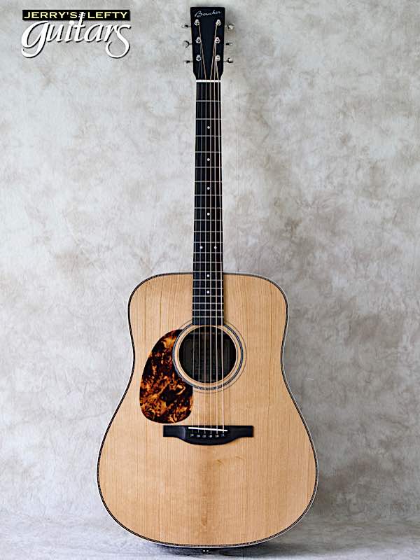 sale guitar for lefthanders new Boucher BG-52-G Torrefied Adirondack-Rosewood Dreadnought No.236 Front View