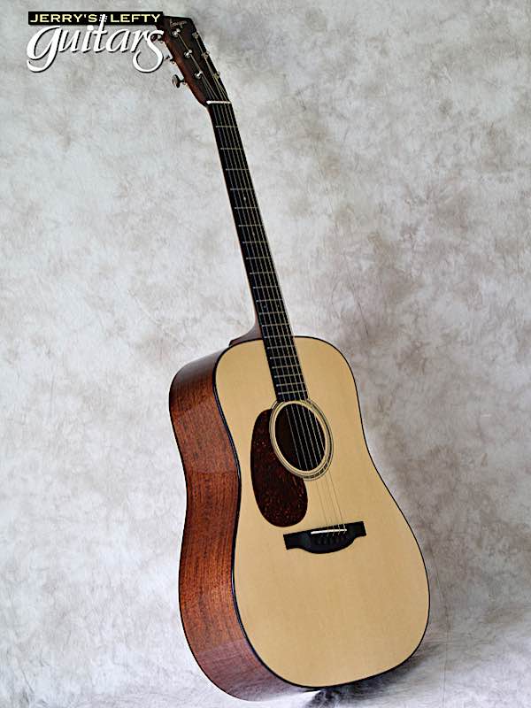 sale guitar for lefthanders acoustic 2013 Bourgeois Country Boy Adirondack-Mahogany No.202 Side View