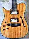 Sale left hand guitar used electric Carvin 185 Koa 12 String No.115
