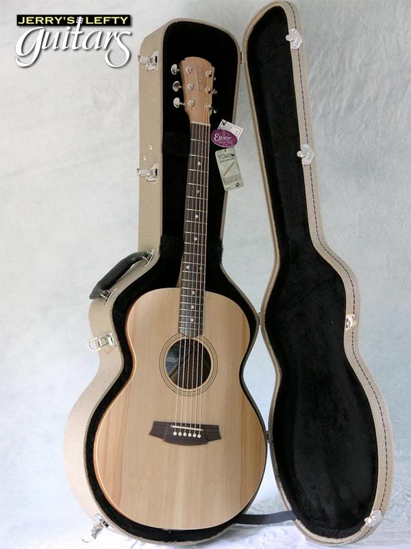 for sale left hand guitar new acoustic Cole Clark AN2A3 Case view