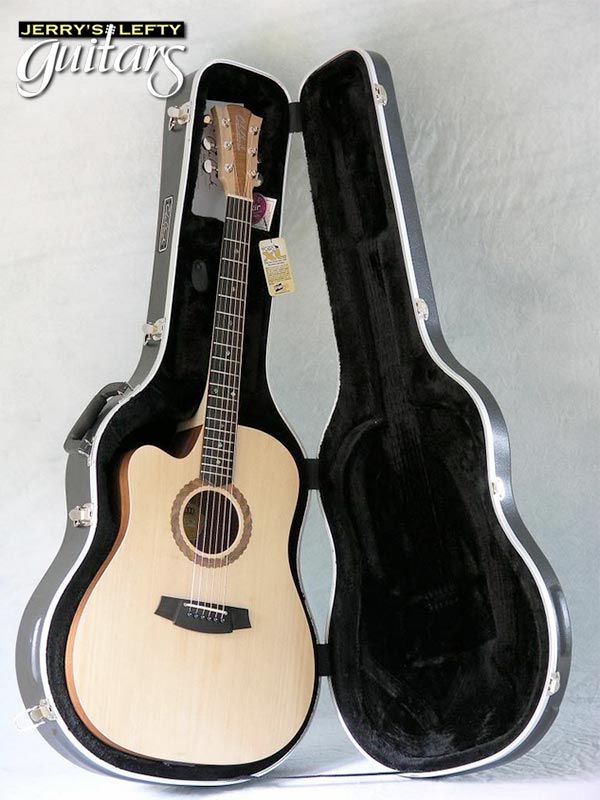 for sale left hand guitar new acoustic-electric Cole Clark FL2AC3 Limited Cutaway Case view