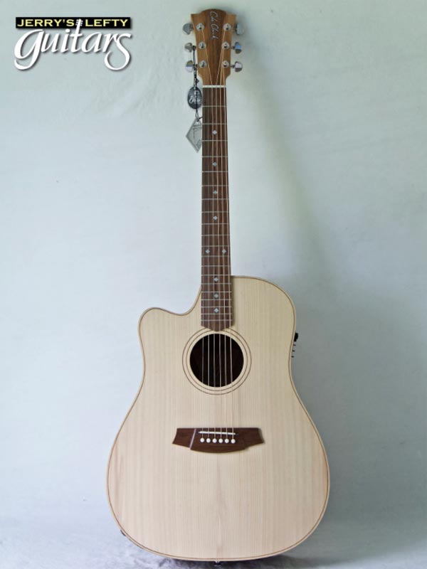for sale left hand guitar new acoustic Cole Clark FL2EC Bunya-Blackwood Cutaway No.028 Front view