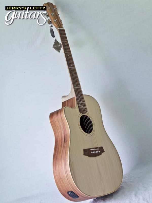 for sale left hand guitar new acoustic Cole Clark FL2EC Bunya-Blackwood Cutaway No.028 Side view