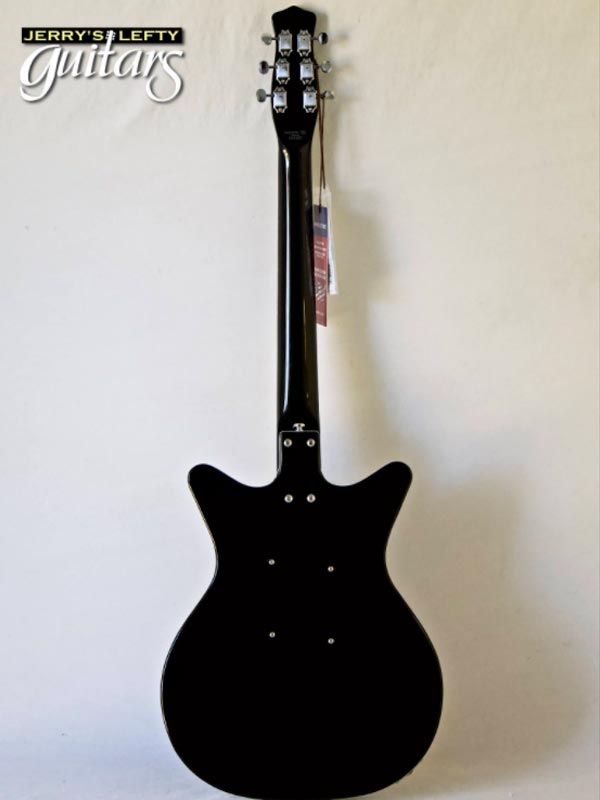 for sale left hand guitar new electric guitar Danelectro '59M NOS+ Black Back view