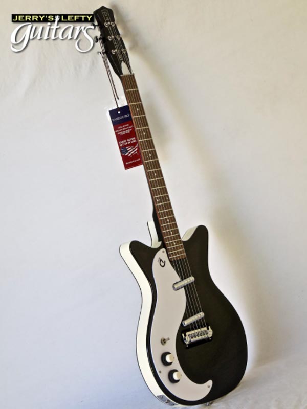 for sale left hand guitar new electric guitar Danelectro '59M NOS+ Black Side view