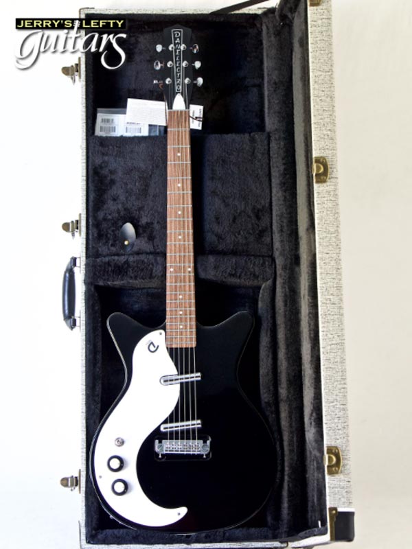 for sale left hand guitar new electric guitar Danelectro '59M NOS+ Black Case view