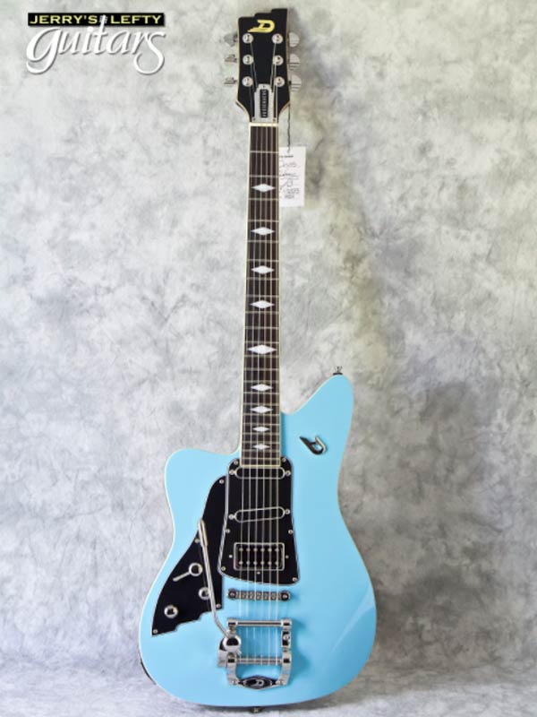 sale guitar for lefty's new electric Duesenberg Paloma Narvik Blue No.806 Front View