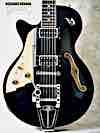 Sale left hand guitar electric Duesenberg Starplayer TV Black No.179