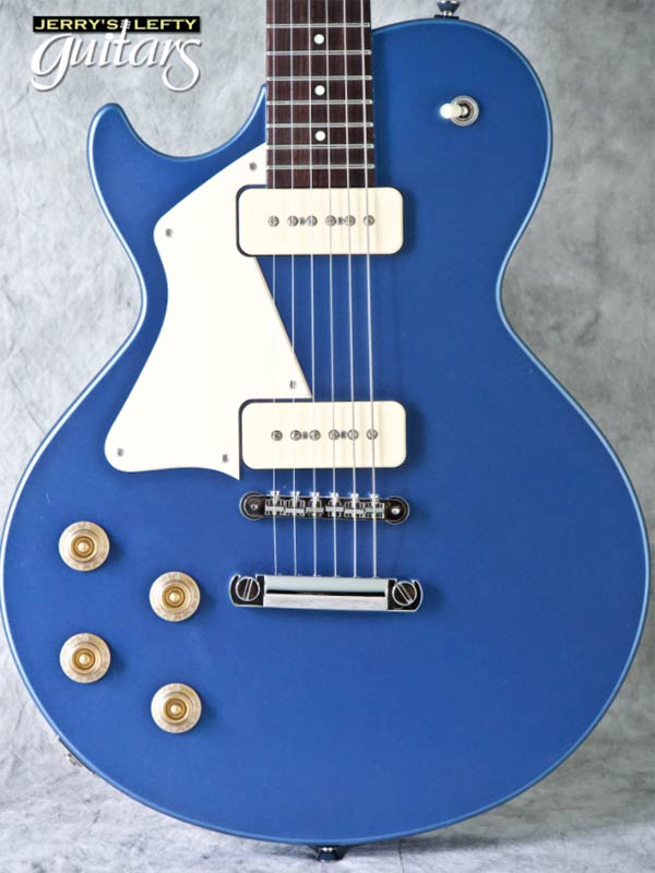 sale guitar for lefthanders new electric Collings 290 Pelham Blue No.636 Close-up View