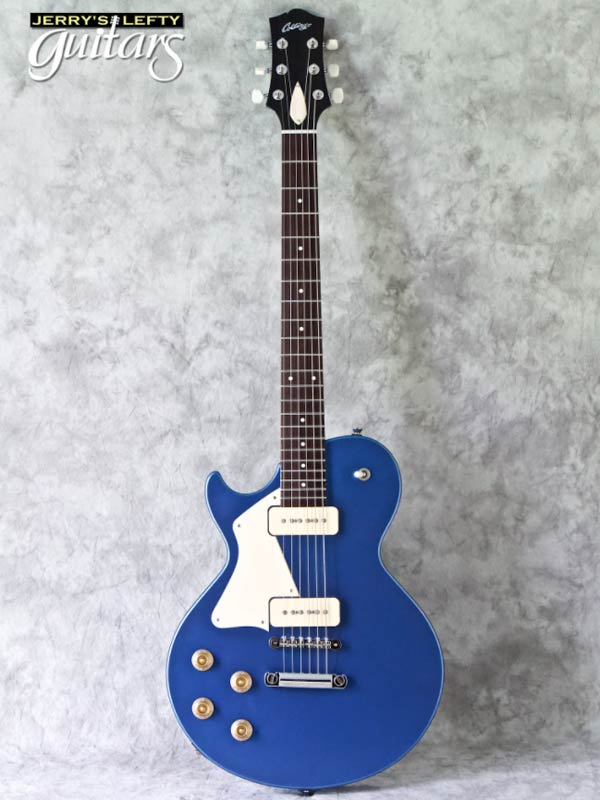 sale guitar for lefthanders new electric Collings 290 Pelham Blue No.636 Front View