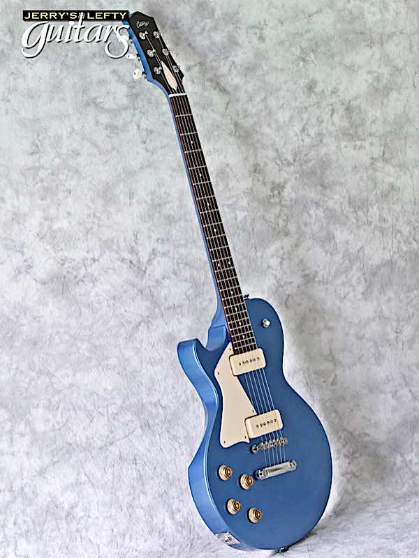 sale guitar for lefthanders new electric Collings 290 Pelham Blue No.636 Side View