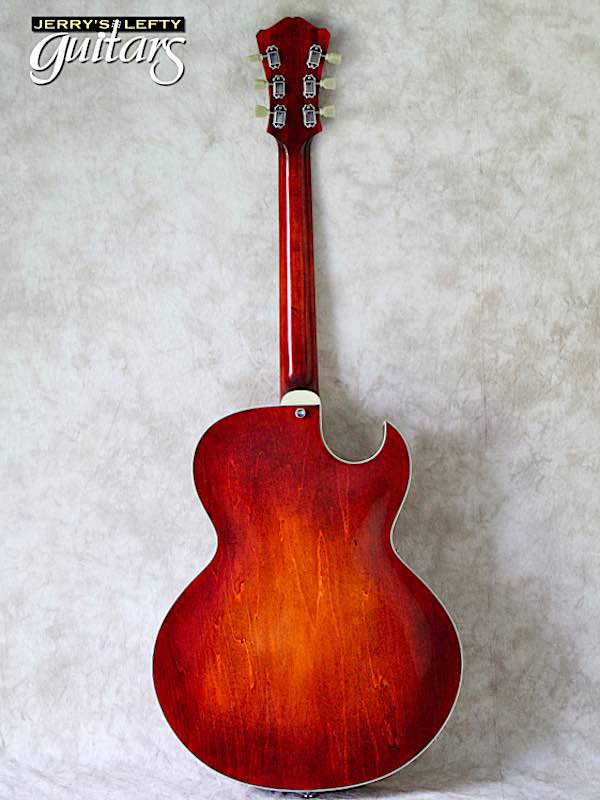 sale guitar for lefthanders used electric Eastman AR372CE Classic No.623 Back View