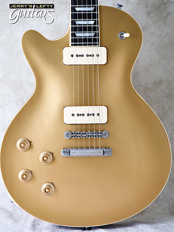 sale guitar for lefthanders new electric Eastman SB56/n Goldtop No.009 Close-up View