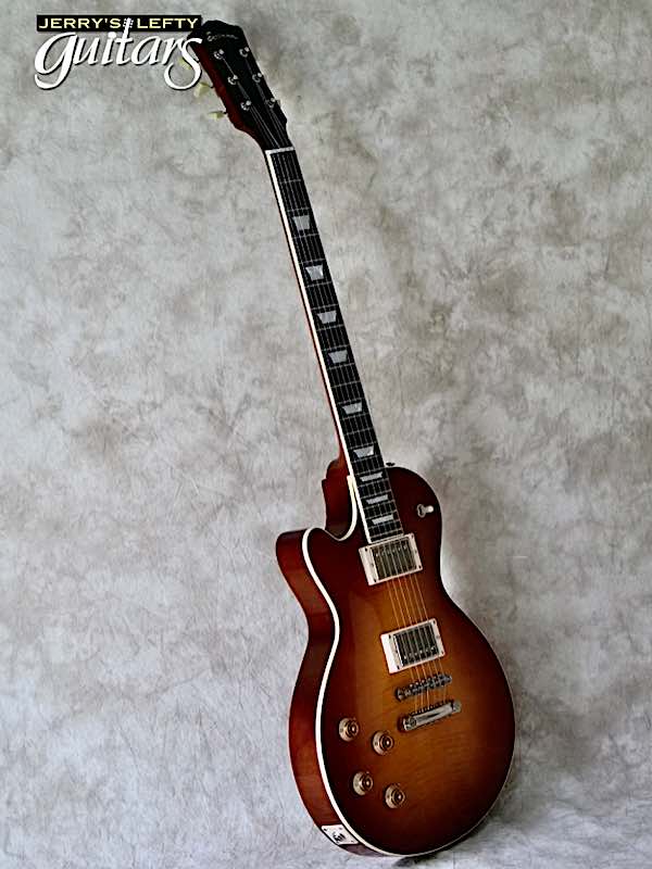 sale guitar for lefthanders new electric Eastman SB59 Goldburst No.471 Side View