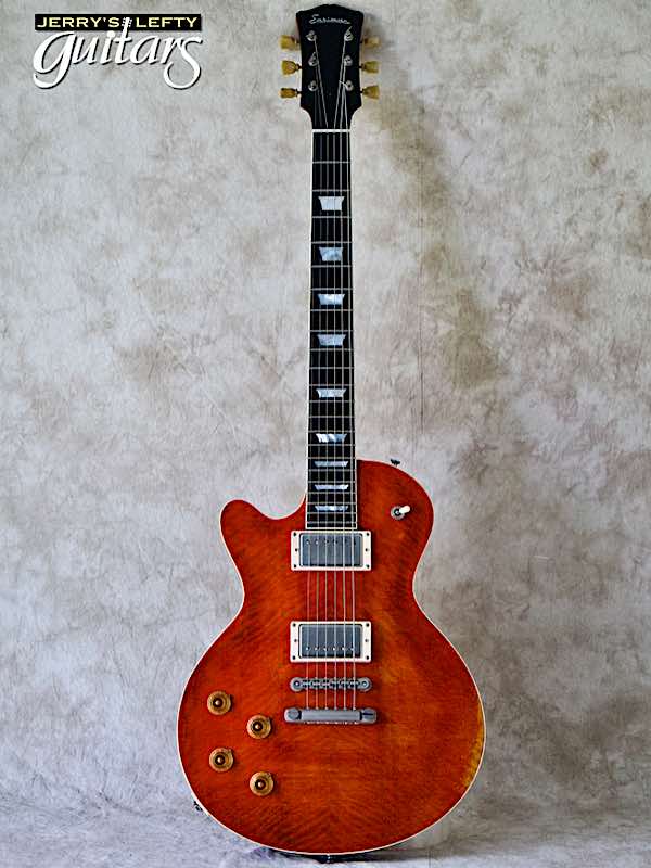 sale guitar for lefthanders used electric aged relic 2020 Eastman SB59/v Amber No.366 Front View