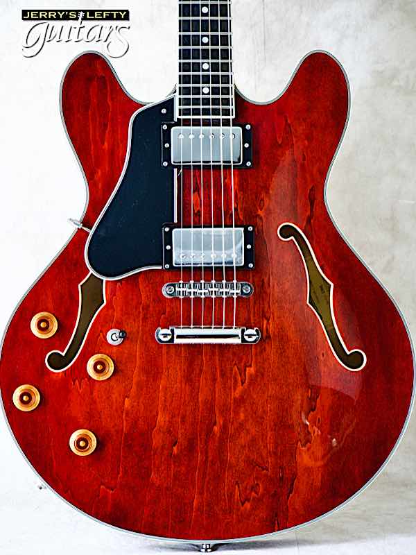 sale guitar for lefthanders new electric Eastman T386 Classic No.299 Close-up View
