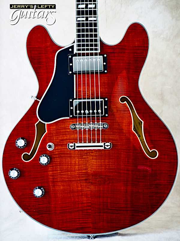 sale guitar for lefthanders new electric Eastman T486 Classic No.943 Close-up View