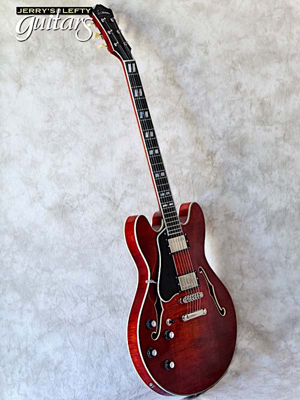 sale guitar for lefthanders new electric Eastman T486 Classic No.943 Side View