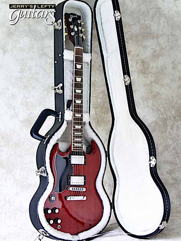 sale guitar for lefthanders used electric 2013 Gibson SG Standard Cherry No.360 Case View