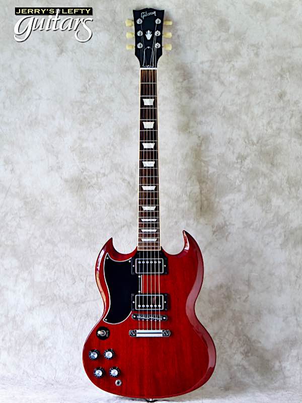 sale guitar for lefthanders used electric 2013 Gibson SG Standard Cherry No.360 Front View