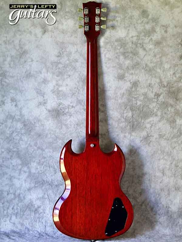 sale guitar for lefthanders used electric 2008 Gibson SG Standard Heritage Cherry No.327 Back View