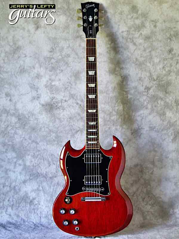 sale guitar for lefthanders used electric 2008 Gibson SG Standard Heritage Cherry No.327 Front View
