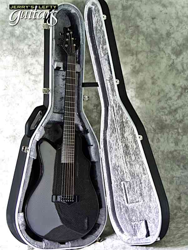 sale guitar for lefthanders used acoustic Emerald X20 Black No.861 Case View