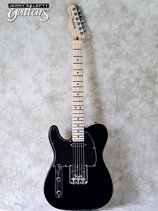 sale guitar for lefthanders  used electric 2019 Fender American Professional Telecaster in Black Front View
