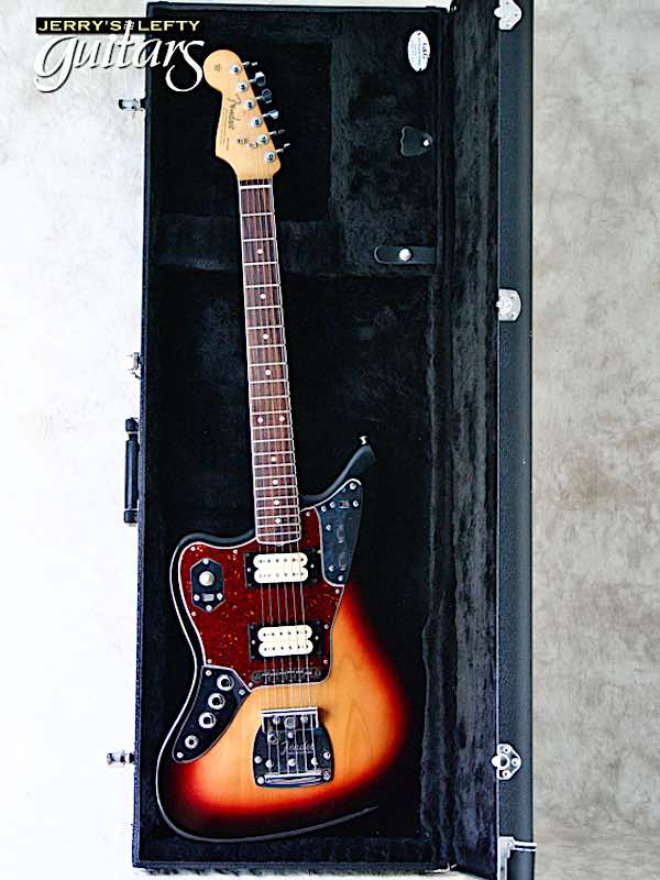 sale guitar for lefthanders used electric 2018 Fender Kurt Cobain Jaguar 3 Tone Burst No.178 Case View