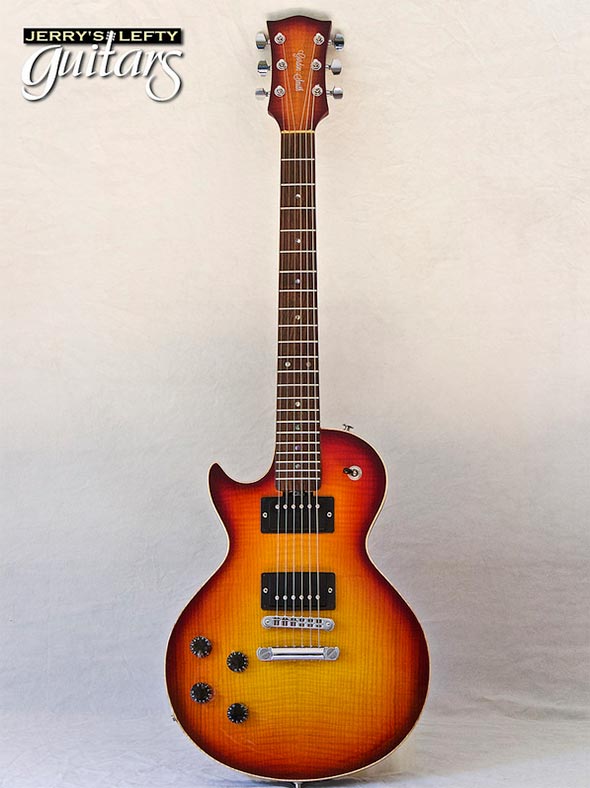 for sale left hand guitar new electric Gordon Smith Graduate Single Cut Sunburst Front view