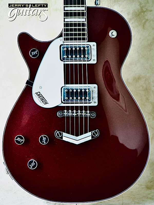 sale guitar for lefthanders new electric Gretsch 5220 BT Jet Dark Cherry Metallic No.360 Close-up View