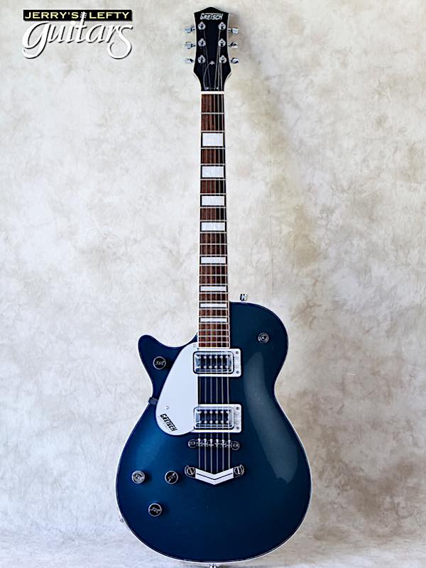 sale guitar for lefthanders new electric Gretsch 5220 BT Jet Jade Grey Metallic No.536 Front View