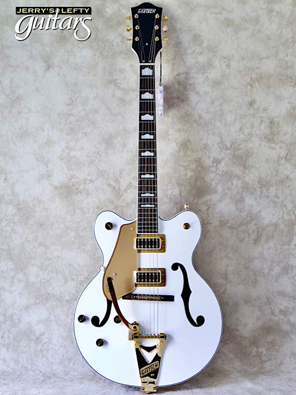 sale guitar for lefthanders new electric Gretsch 5422TG Snowcrest White w/USA Bigsby No.917 Front View