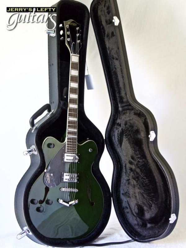 for sale left hand guitar new electric  Gretsch G2622 Streamliner Torino Green Case view