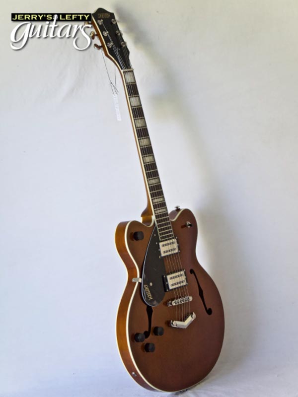 for sale left hand guitar new electric Gretsch G2622 Streamliner Single Barrel Stain Side view