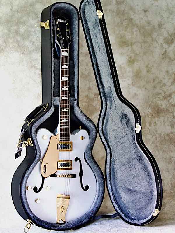 sale guitar for lefthanders new Gretsch G5422 Snowcrest White No.946 Case View
