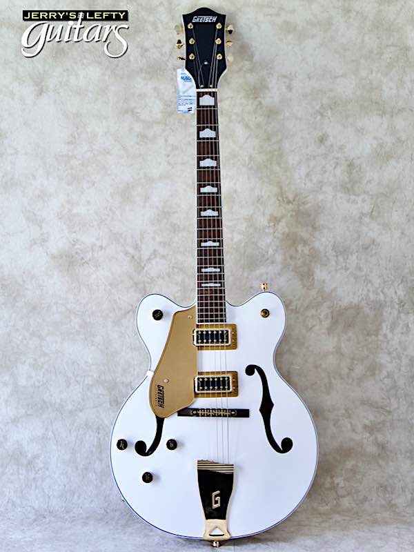 sale guitar for lefthanders new Gretsch G5422 Snowcrest White No.946 Front View