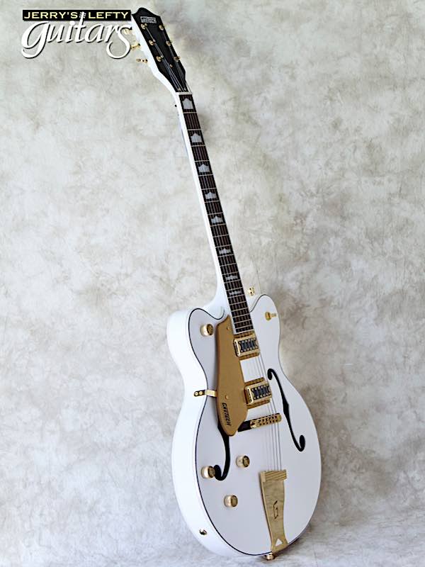 sale guitar for lefthanders new Gretsch G5422 Snowcrest White No.946 Side View